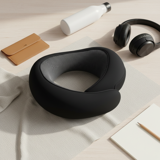 Premium Travel Pillow Flat-lay